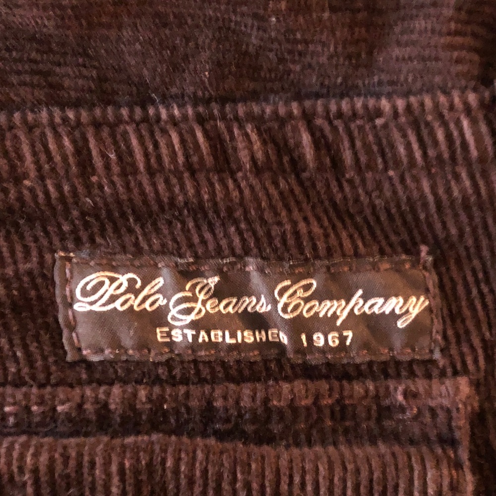 Polo Jean Company Ralph Lauren MFG. Corduroy, Preppy , Cottage Core beautiful
